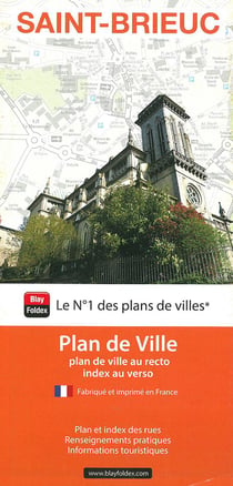 Saint-Brieuc : plan de ville (édition 2020)