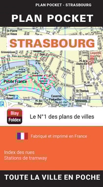 Strasbourg : Plan pocket (édition 2024)