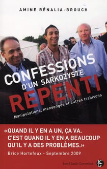 Confessions d'un sarkozyste repenti - manipulations, mensonges et autres trahisons