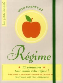 Mon carnet de régime (édition 2012)