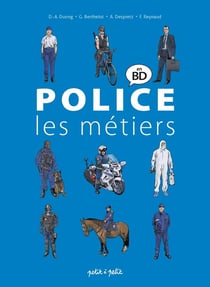 Police en bande dessinee - les métiers