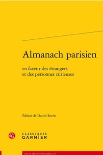Almanach parisien : en faveur des étrangers et des personnes curieuses