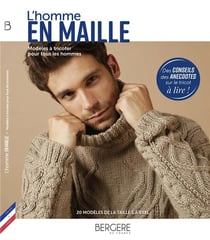 L'homme en maille : modèles à tricoter pour tous les hommes