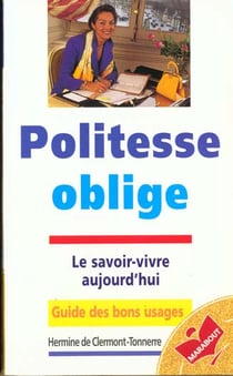 Politesse oblige