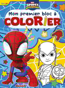 Marvel Spidey et ses amis extraordinaires - Mon premier bloc à colorier (Spidey et Bouffon Vert)