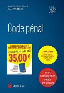 Code pénal (édition 2026)