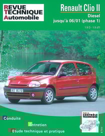 Revue technique automobile n.624.2 : Renault Clio 2 D.phase 1 03/98 a 06/01