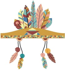 Mon kit d'animation - ma magnifique coiffe d'indien.ne
