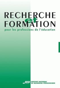 Recherche et formation, n° 41/2002 : Les dynamiques identitaires. Questions pour la recherche et la formation
