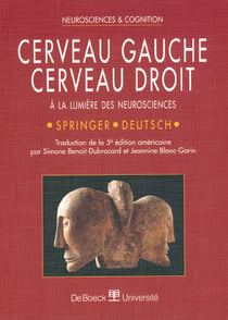 Cerveau gauche, cerveau droit a la lumiere des neurosciences