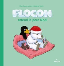 Flocon attend le père noël