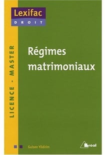 Régimes matrimoniaux