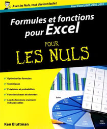 Formules Et Fonctions Pour Excel 2013 Pour Les Nuls
