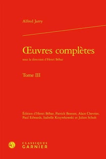 Oeuvres complètes Tome 3