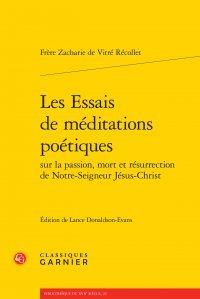 Essais méditations poétiques sur la passion, mort et résurrection de notre-seigneur jésus-christ