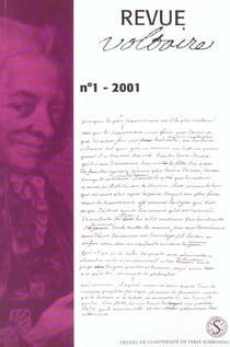 Revue Voltaire : Revue voltaire 1. hommage à rene pomeau