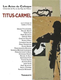 Triages supplement les actes du colloque titus-carmel (2019)
