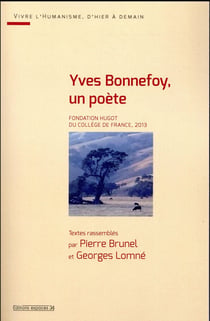 Yves Bonnefoy, un poète