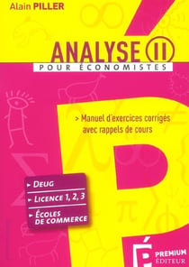 Analyse ii - pour economistes