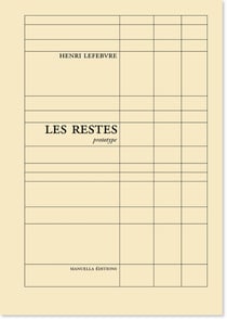 Les restes - prototype