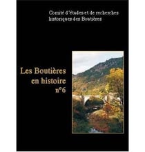 Les boutieres en histoire, numero 6, 2013