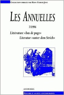 LES ANNUELLES n.7 : littérature "bas de page"
