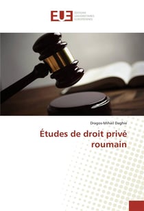 Etudes de droit prive roumain