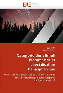 Categorie des stimuli hierarchises et specialisation hemispherique