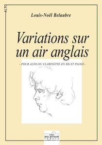Variations sur un air anglais pour alto et piano