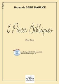 5 pièces bibliques pour orgue