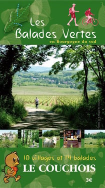 Les balades vertes en bourgogne du sud - 10 villages et 14 balades - le couchois