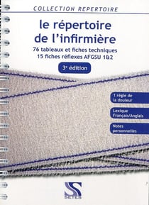 Le Repertoire De L'Infirmiere