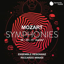Symphonies nos. 39,40 and 41 "Jupiter"
