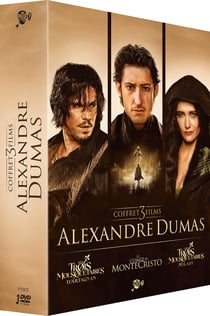 Coffret 3 films Alexandre Dumas : Le Comte de Monte Cristo + Les Trois Mousquetaires : D'Artagnan & Milady