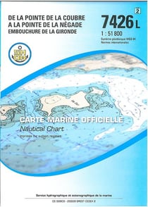 7426l de la pointe de la coubre a la pointe de la negade