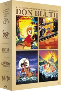 Don Bluth - Coffret 4 films : Brisby et le secret de NIMH + Fievel et le Nouveau Monde + Charlie mon héros + Rock-O-Rico