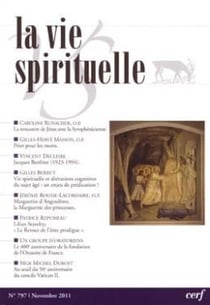 La Vie Spirituelle n° 797