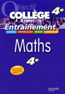 Maths - 4ème - entrainement