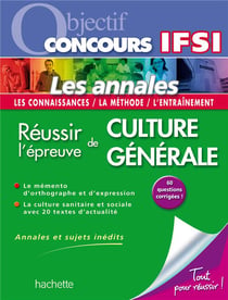 Objectif concours - les tests d'aptitude au concours ifsi - les fiches