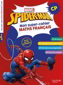 Spiderman - CP - Mon super-cahier de maths et français