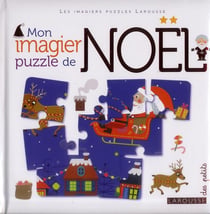 Mon imagier puzzle de noël