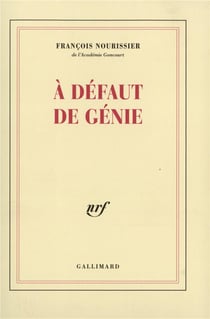 À défaut de génie