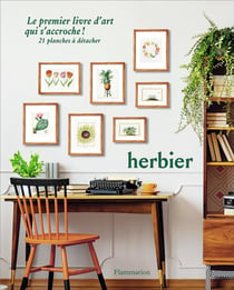 Herbier - le premier livre d'art qui s'accroche !