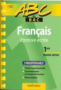 Abc francais epreuve ecrite 1e