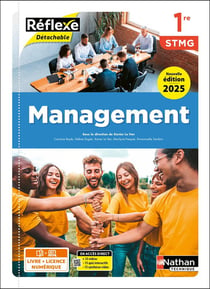 Management - 1re STMG - Coll. Réflexe - Éd. 2025 - Livre + licence