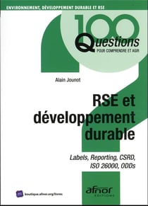 RSE et développement durable : labels, reporting, CSRD, ISO 26000, ODDs (2e édition)