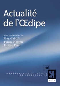 Actualité de l'Oedipe