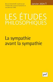 Les études philosophiques : La sympathie avant la sympathie