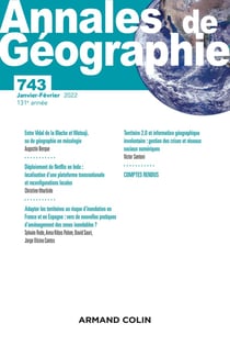 Revue Annales de géographie n.743 : varia