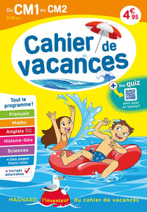 Cahier de vacances : du CM1 vers le CM2 (édition 2023)